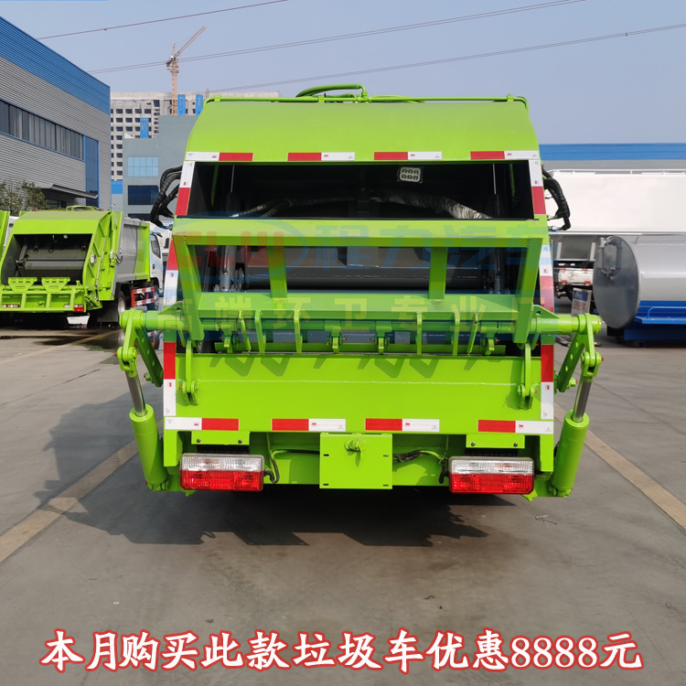 东风D94吨压缩垃圾车15吨废物运输车厂家报价