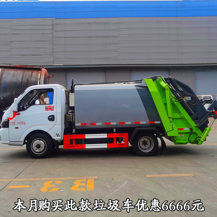 东风小多利卡12吨垃圾压缩车学校用的垃圾车厂家供应