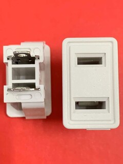 两孔美式电源插座之贝尔佳BEJ金佳ST-A02-002B图片2