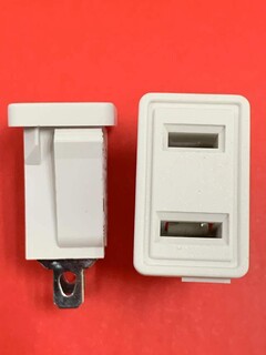 两孔美式电源插座之贝尔佳BEJ金佳ST-A02-002B图片1