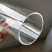 pc管抗紫外线抗UV透明塑料管光扩散管pc灯罩型材定制