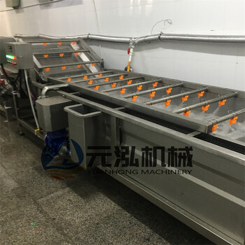 芒果水果氣泡清洗機(jī),不銹鋼氣泡清洗機(jī),變頻調(diào)速鼓泡清洗機(jī)