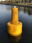 生态水面警示浮标喷注意安全内河浮球厂家天蔚