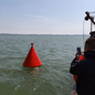 直径1米高度1.5米圆锥浮标天蔚水上警示浮标