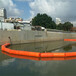 水上攔污排水庫進水口攔漂浮垃圾的塑料攔污浮體