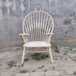 美式乡村实木椅子家用简约靠背椅白坯diy椅子实木家具