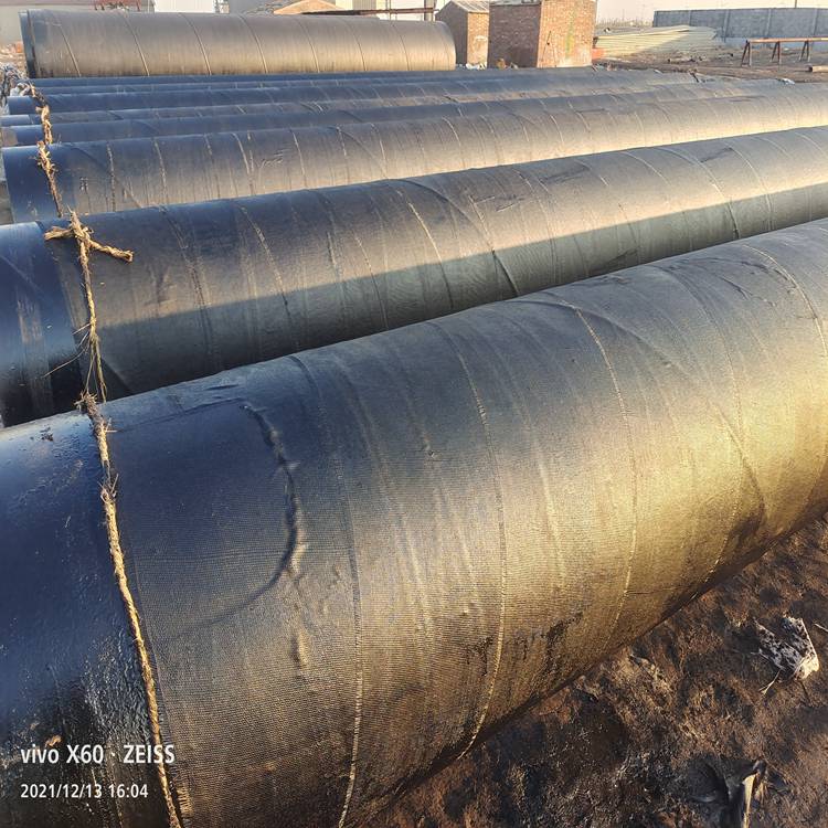 排污管道防腐钢管 自来水输送涂塑钢管 tpep螺旋防腐钢管