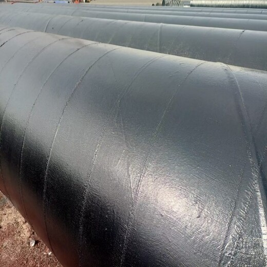 输水管道防腐钢管石油管道外壁环氧煤沥青防腐钢管排污涂塑管