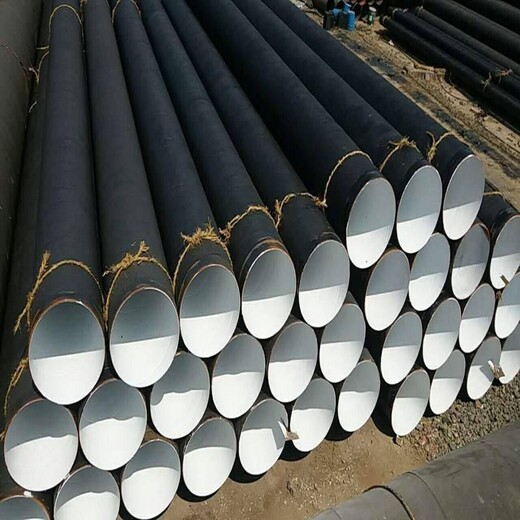 3米大口径环氧煤沥青防腐钢管顶管用水泥衬里钢管出厂现货规格