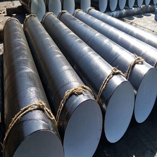 沧州防腐钢管厂供应给水涂塑螺旋钢管批发防腐tpep钢管