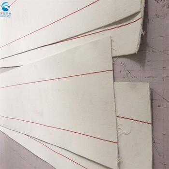 耐高温帆布输送带上海千始纯棉帆布传送带生产厂家