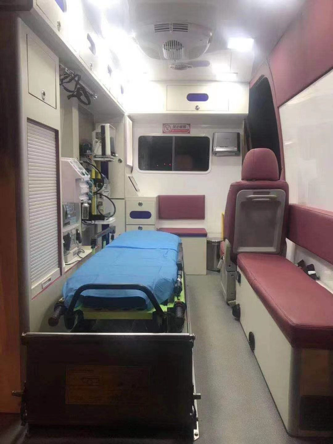 徐州长途救护车转院--24小时服务热线