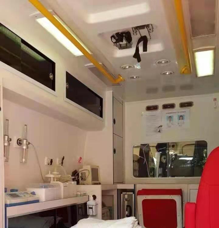 天津非急救病人转运车-长途救护车护送病人-服务贴心