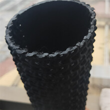 曲纹状排水管HDPE牙山网状硬式透水管疏水效果好硬式透水管