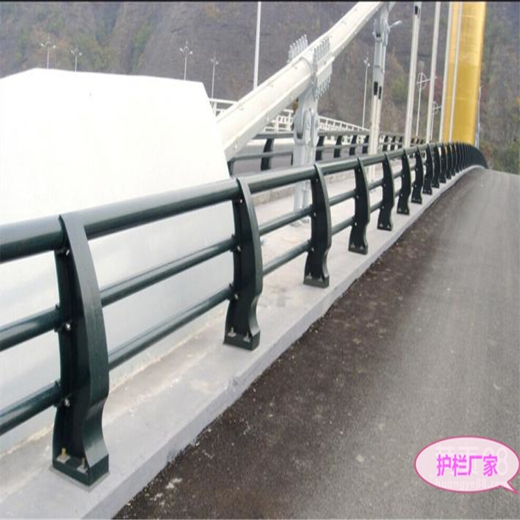 河道护栏 LED灯光护栏公司制造