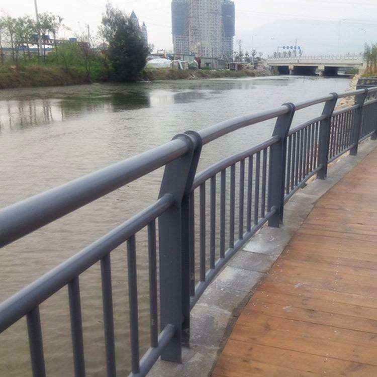 碳素复合管护栏 不锈钢复合管护栏LED灯光护栏 免费安防