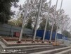 西安304不锈钢旗杆12米幼儿园学校锥形户外升降旗杆9米电动旗杆