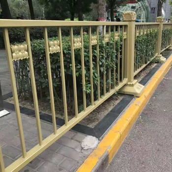 陕西市政道路护栏马路人行道防撞安全围栏交通公路隔离栏