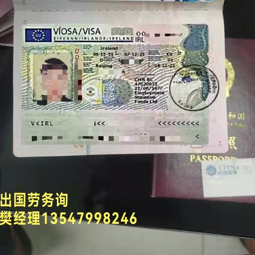 荆州出国打工流程包工作签证