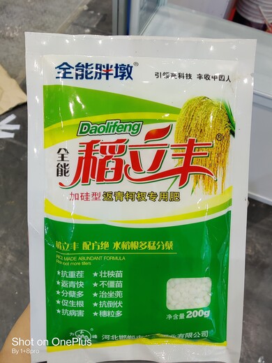 稻立丰，水稻返青柯杈抗倒伏防坐蔸200g/袋