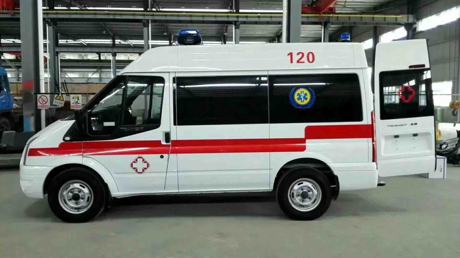 中卫急救车租赁120救护车出租-实时更新