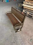 天津公园椅铸铁公园椅不锈钢公园椅户外休闲椅仿木公园椅厂家