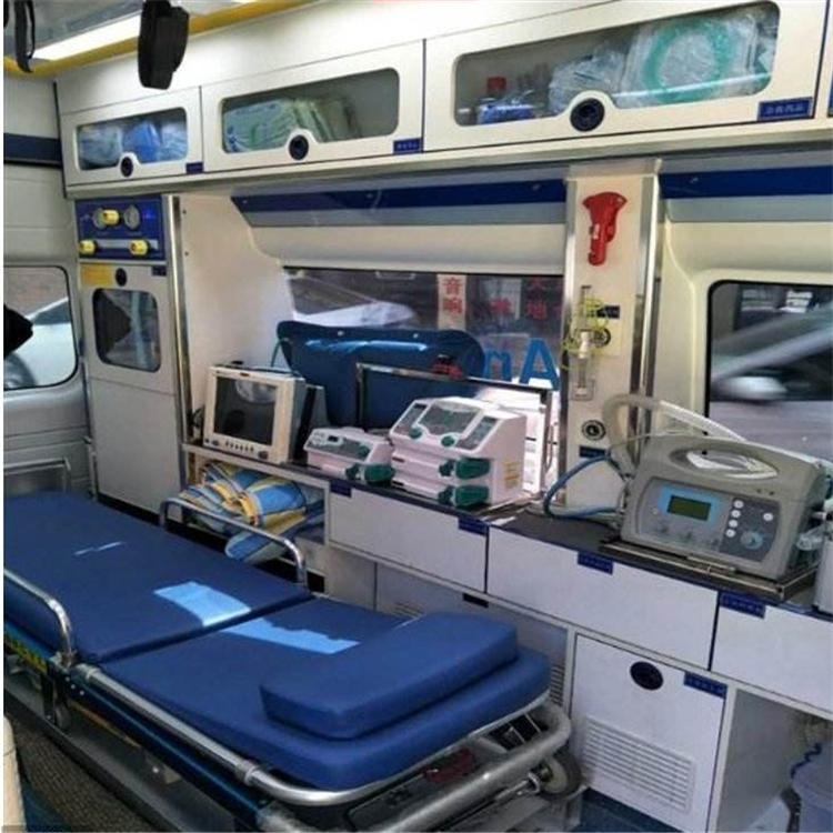 庆阳私人120救护车跨省 患者院后返乡 实惠亲民