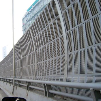 空调外机设备隔音屏房小区工地冷却塔声屏障公路高架隔音板墙