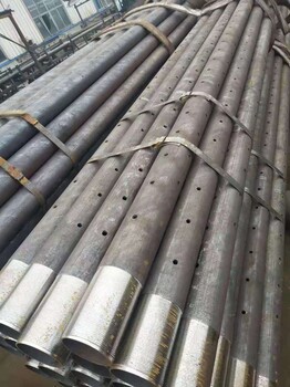 武汉钢花管边坡支护钢花管注浆钢花管实体厂家