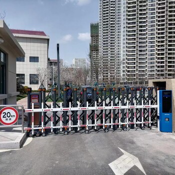 膠南電動伸縮門
