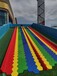 塑料彩虹滑梯租赁滑梯