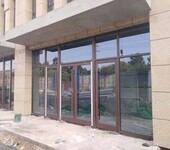 沈阳沈北新区玻璃门厂定做钢化玻璃门玻璃门维修更换