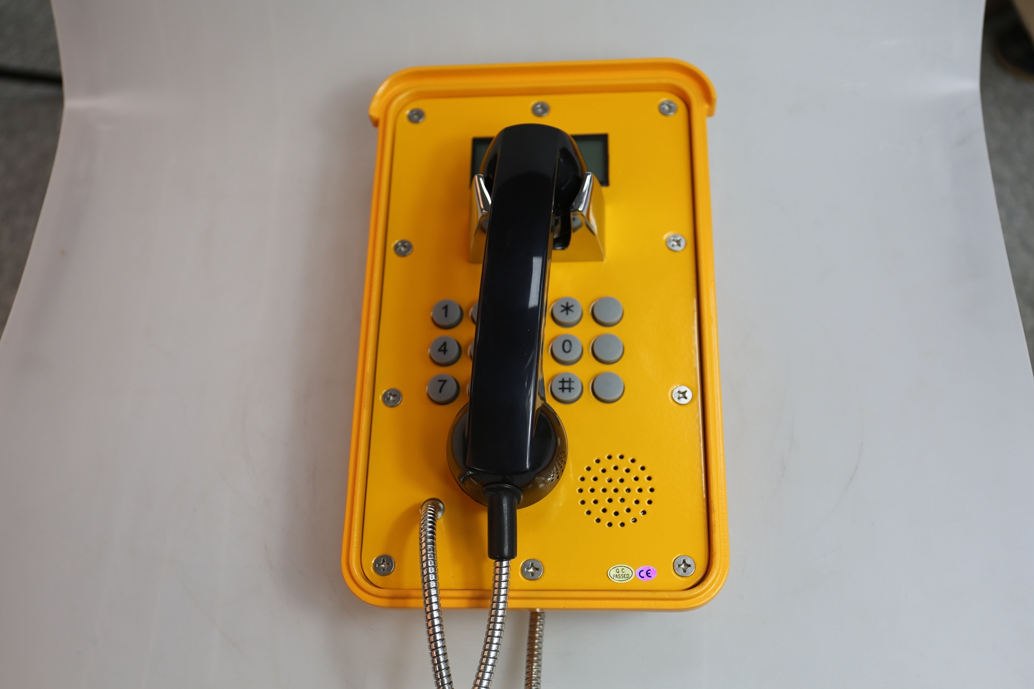 地下管廊隧道工业防水防潮电话机SIP网络调度电话机KNSP-10