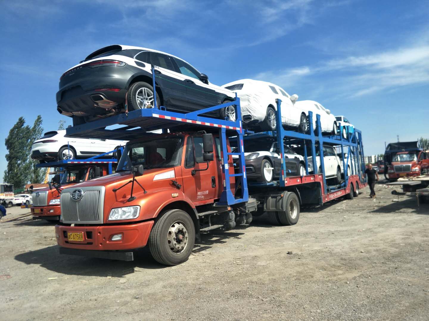 阿克蘇二拖三#拖運商品車流程基本介紹