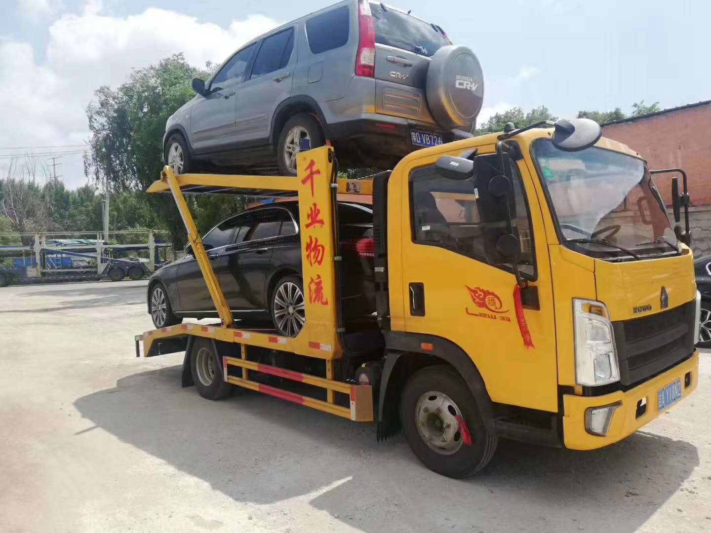 尉犁托运汽车（顺路）到黔西南托运一台小轿车需要几天时间