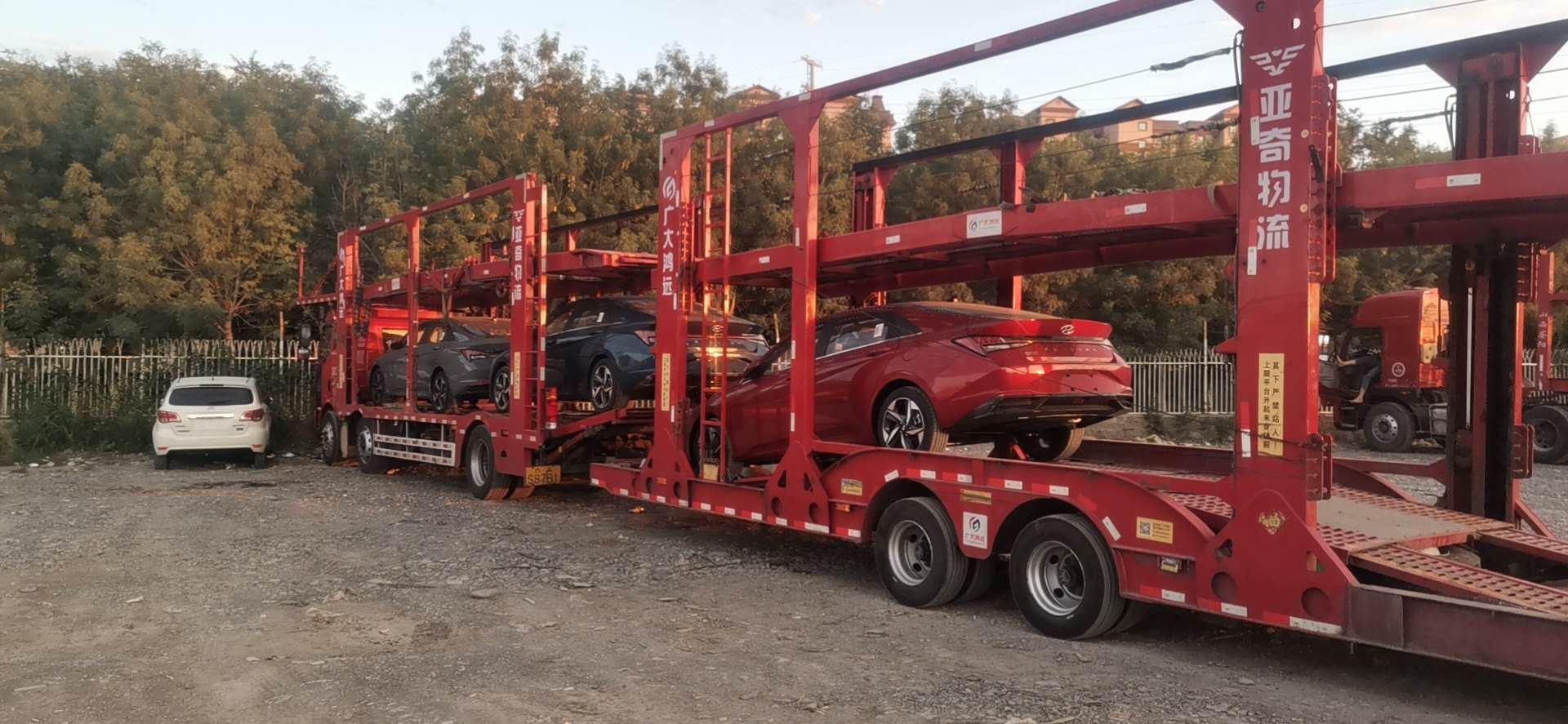 老街街道托運商品車去奎屯轎車托運公司（運價更新）