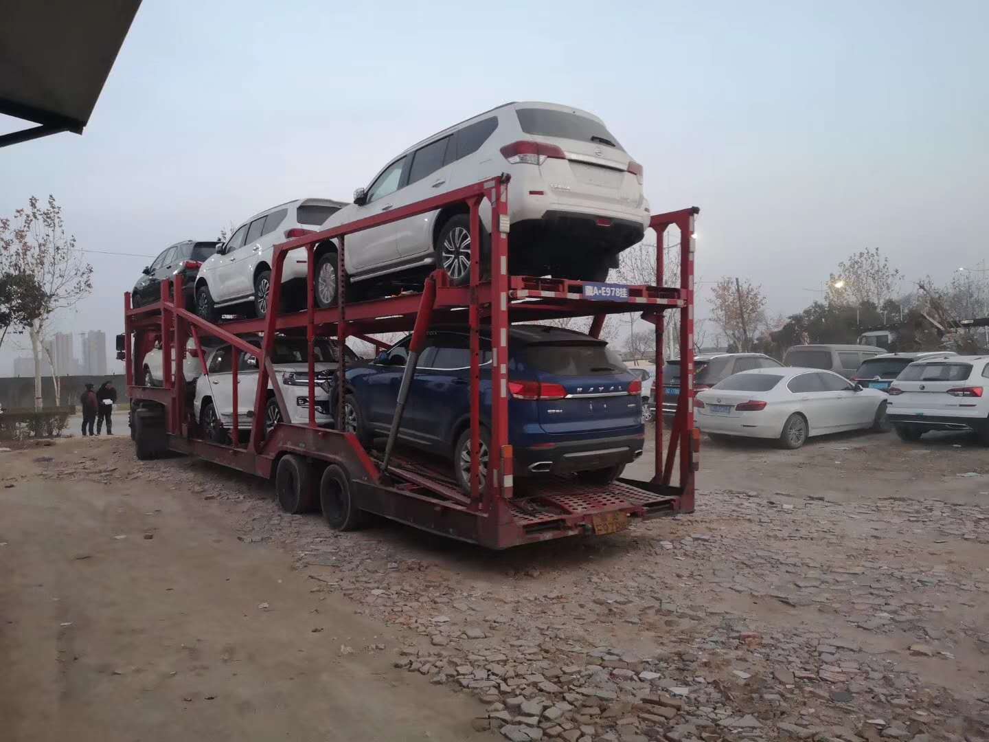 克孜勒运转#托运商品车拖运SUV