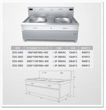 商用电磁大锅灶