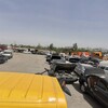 在吐鲁番日产楼兰报废车回收有限公司车辆处理站点