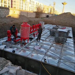 金泽地埋式箱泵一体化泵站消防水箱适用范围图片4