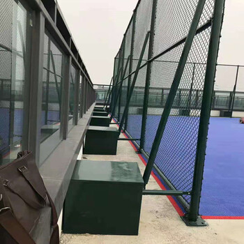厦门楼顶球场围网足球场围栏施工方案