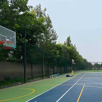廣州塑膠跑道圍網(wǎng)籃球場防護(hù)網(wǎng)美觀多樣