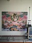 墙体彩绘机喷绘机3D5D工业级壁画彩绘智能立体文化宣传户外广告