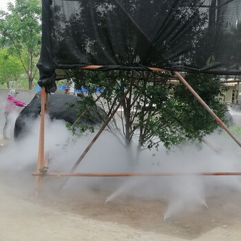 昆明园林景观别墅喷雾造雾系统