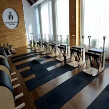 安徽合肥普拉提核心床凯迪拉克训练床白枫木五件套瑜伽器材