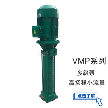 沃德泵业立式多级泵VMP50X9铸铁泵供水泵