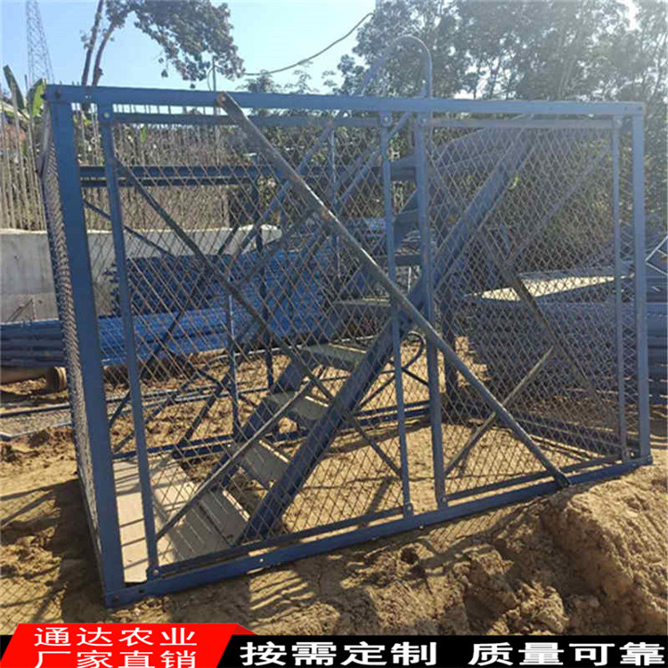 供应安全梯笼建筑人行通道箱式梯笼基坑施工框架组合梯笼