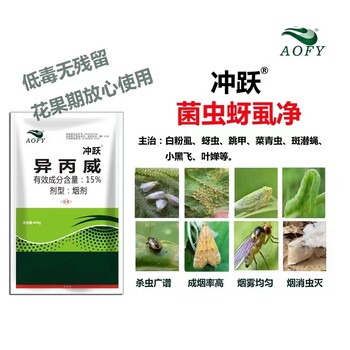 番茄黄瓜白粉虱蚜虫烟熏剂-冲跃