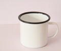搪瓷杯懷舊經典馬克杯帶蓋大號鐵杯子老式茶缸子定制老干部茶杯