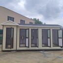 本溪露營基地移動廁所景區(qū)出入口收費(fèi)崗?fù)な圬浲ぐ惭b